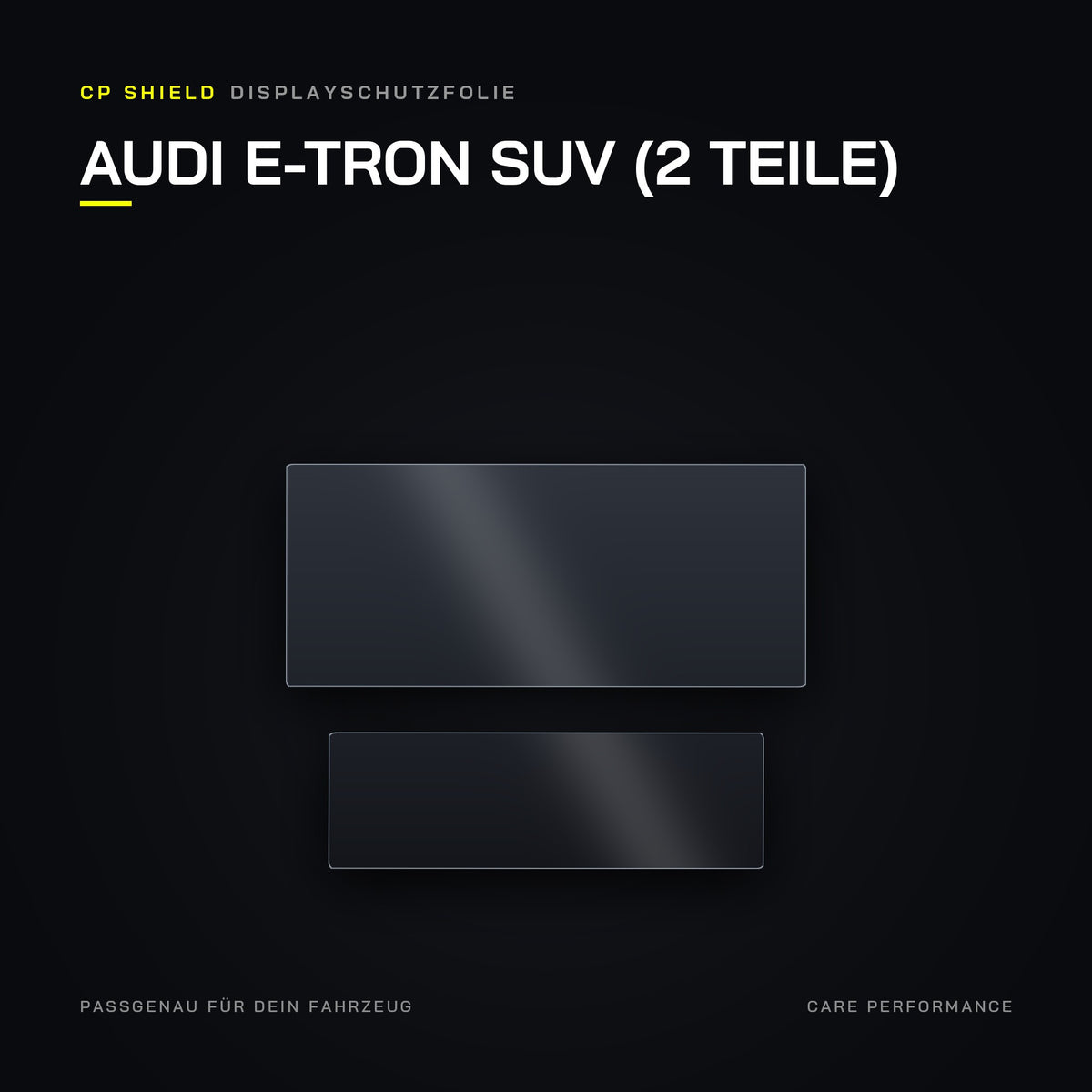 CP Shield Displayschutzfolie Audi e-tron SUV (2 Teile)