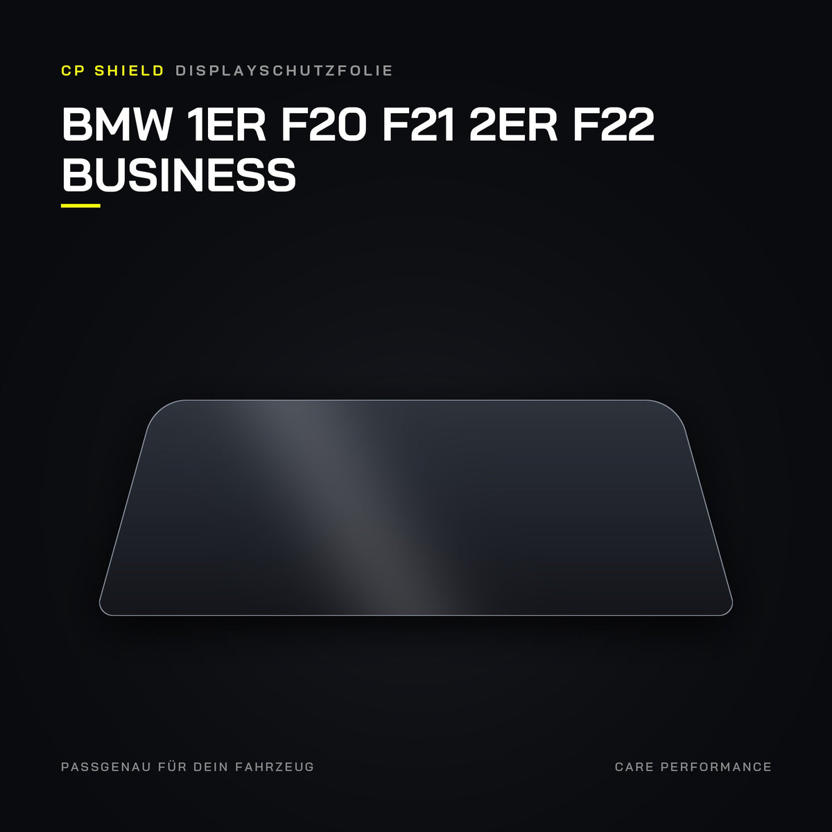 CP Shield Displayschutzfolie BMW 1er F20 F21 2er F22 Business
