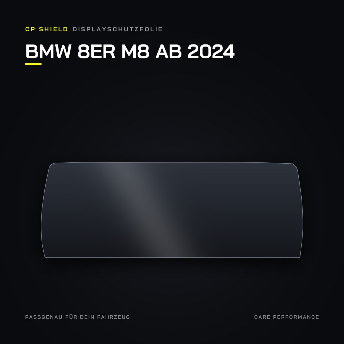 CP Shield Displayschutzfolie BMW 8er M8 ab 2024