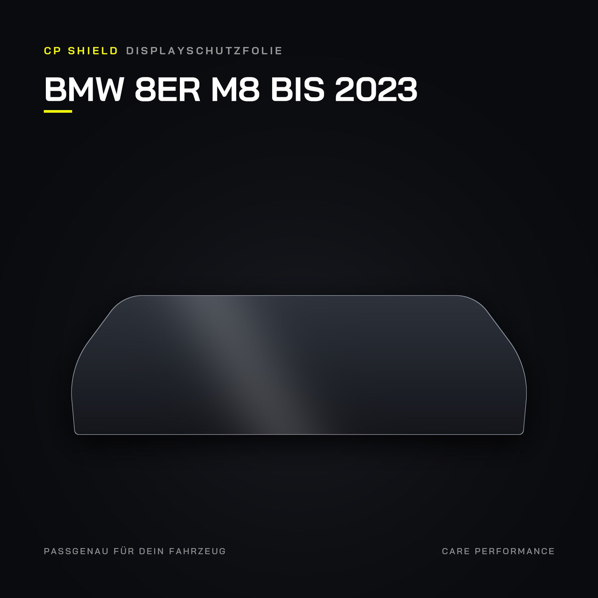 CP Shield Displayschutzfolie BMW 8er M8 bis 2023