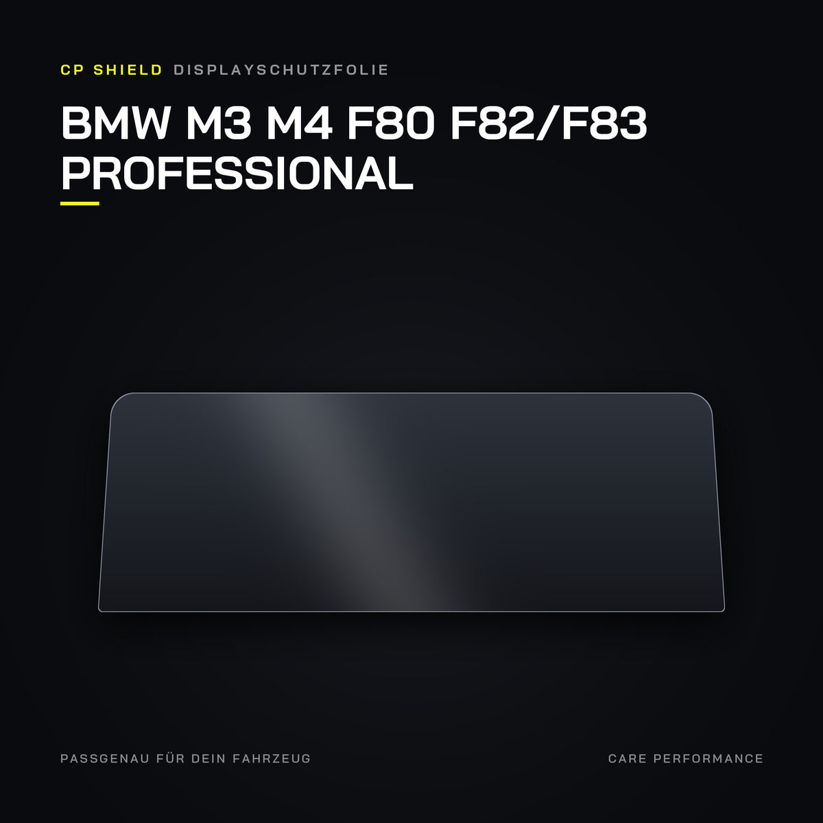 CP Shield Displayschutzfolie BMW M3 M4 F80 F82/F83 Professional