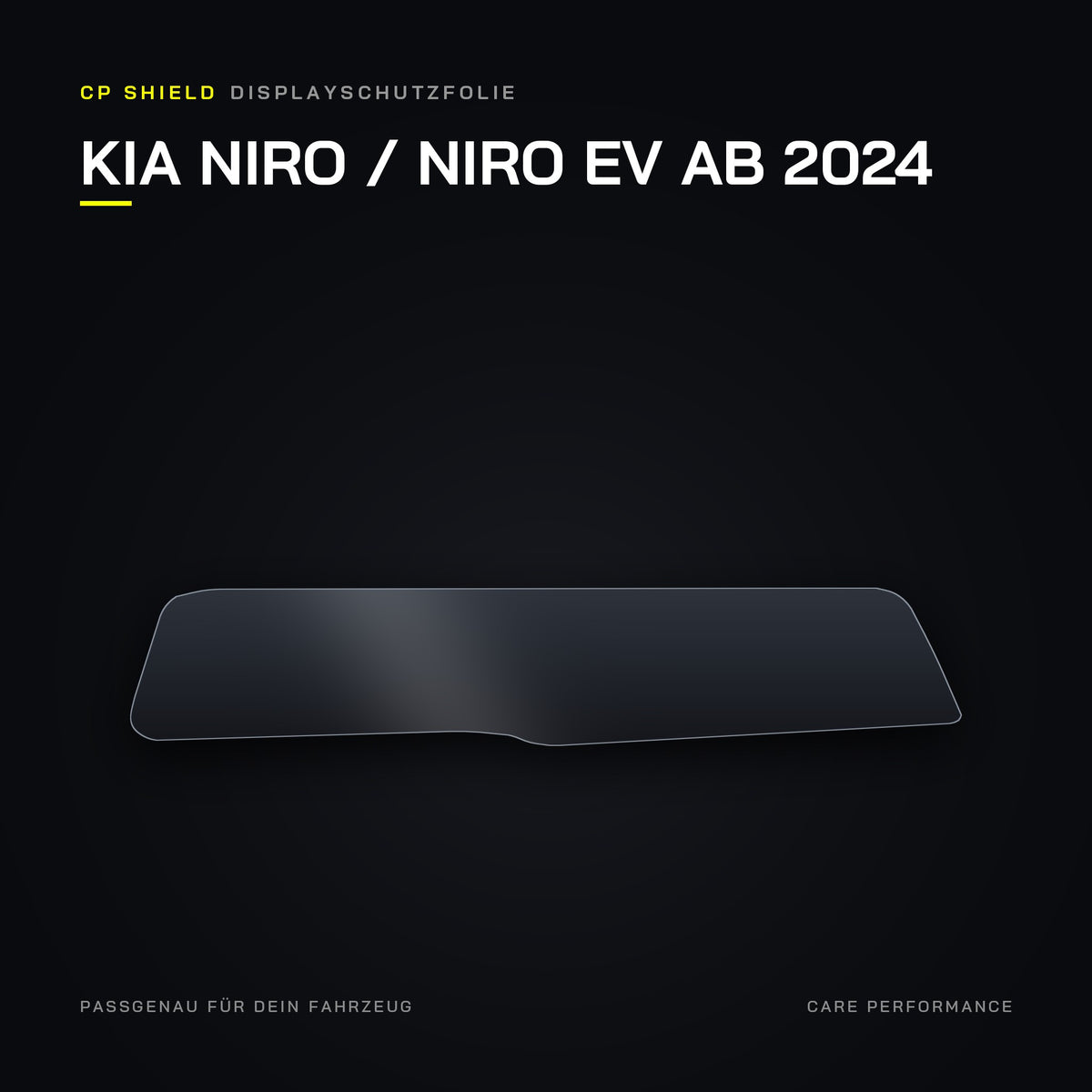 CP Shield Displayschutzfolie Kia Niro / Niro EV ab 2024