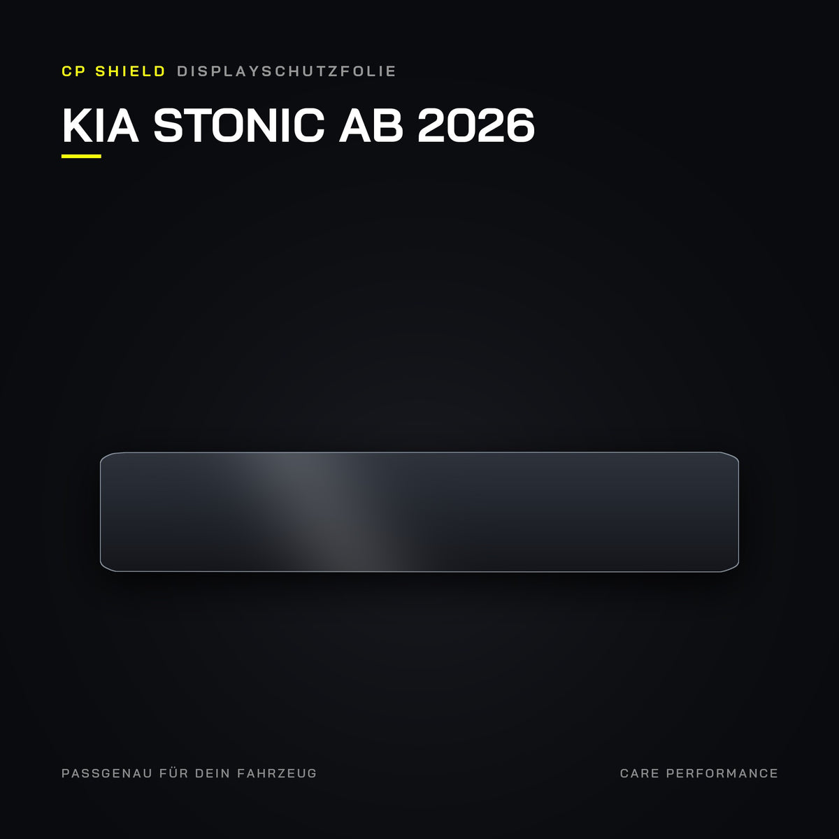 CP Shield Displayschutzfolie Kia Stonic ab 2026