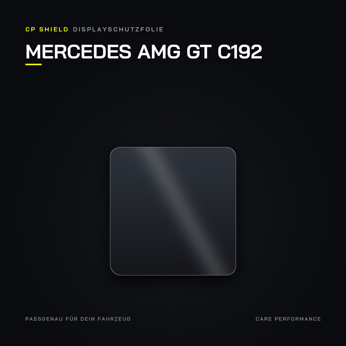 CP Shield Displayschutzfolie Mercedes AMG GT C192