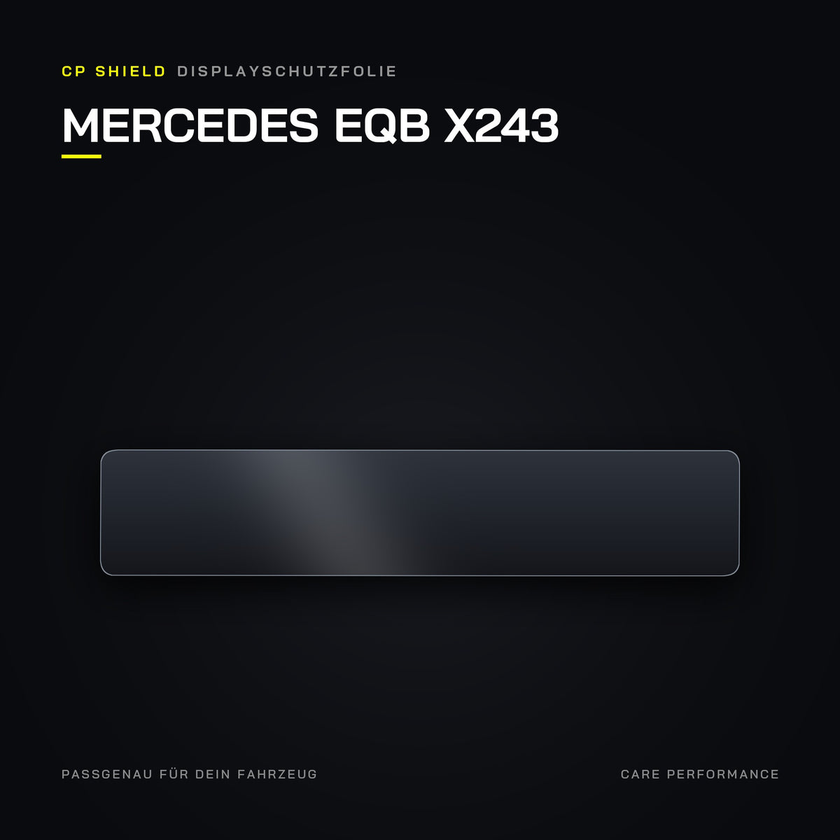 CP Shield Displayschutzfolie Mercedes EQB X243