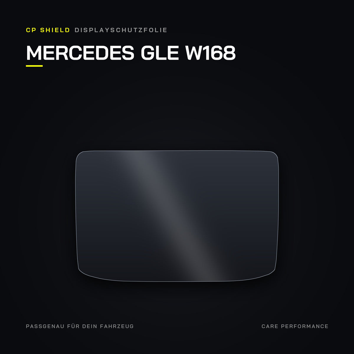 CP Shield Displayschutzfolie Mercedes GLE W168