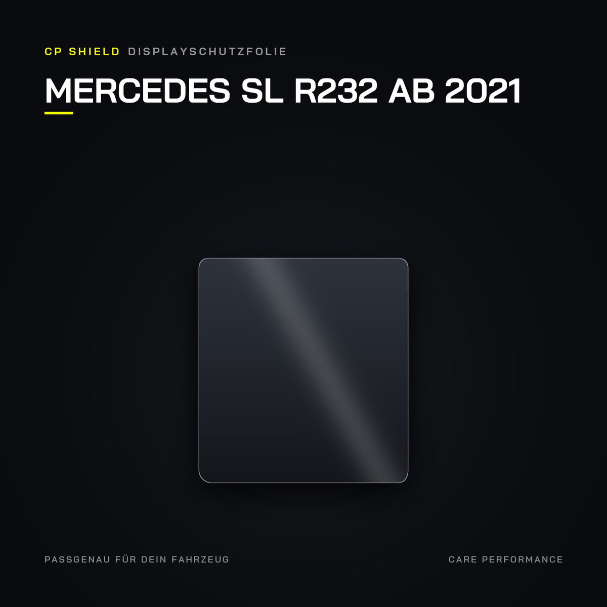 CP Shield Displayschutzfolie Mercedes SL R232 ab 2021