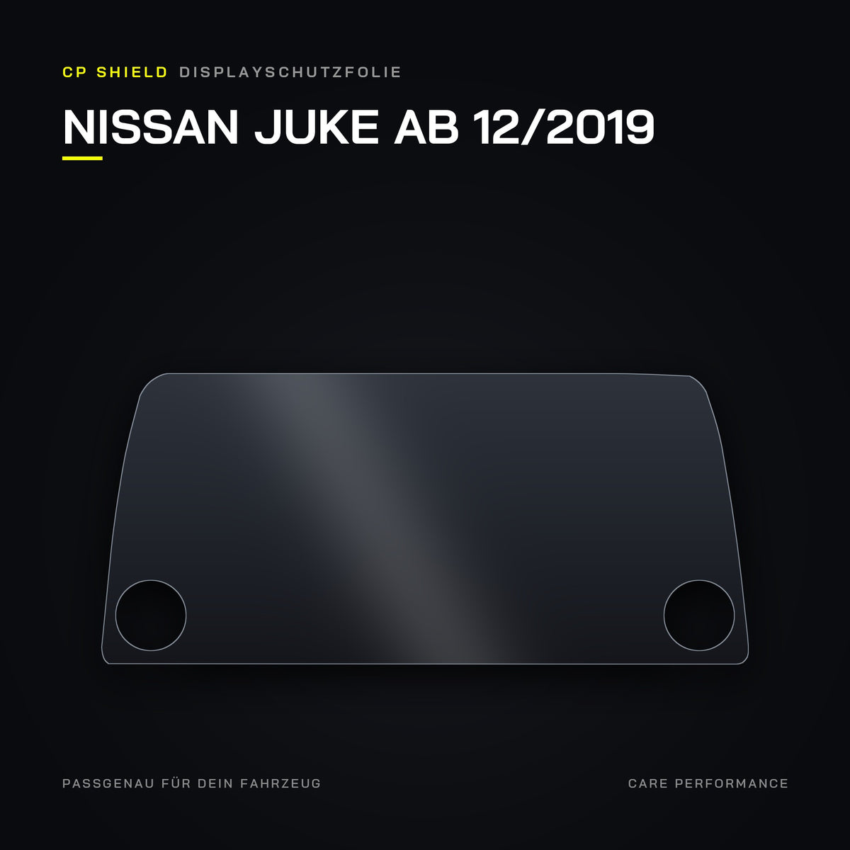 CP Shield Displayschutzfolie Nissan Juke ab 12/2019