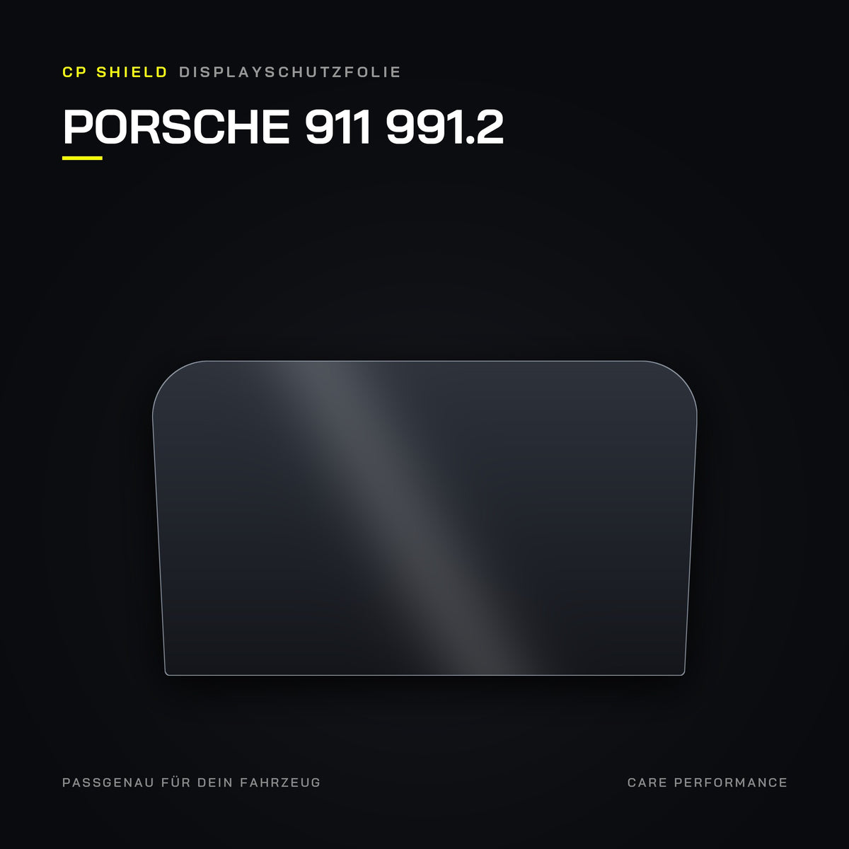 CP Shield Displayschutzfolie Porsche 911 991.2