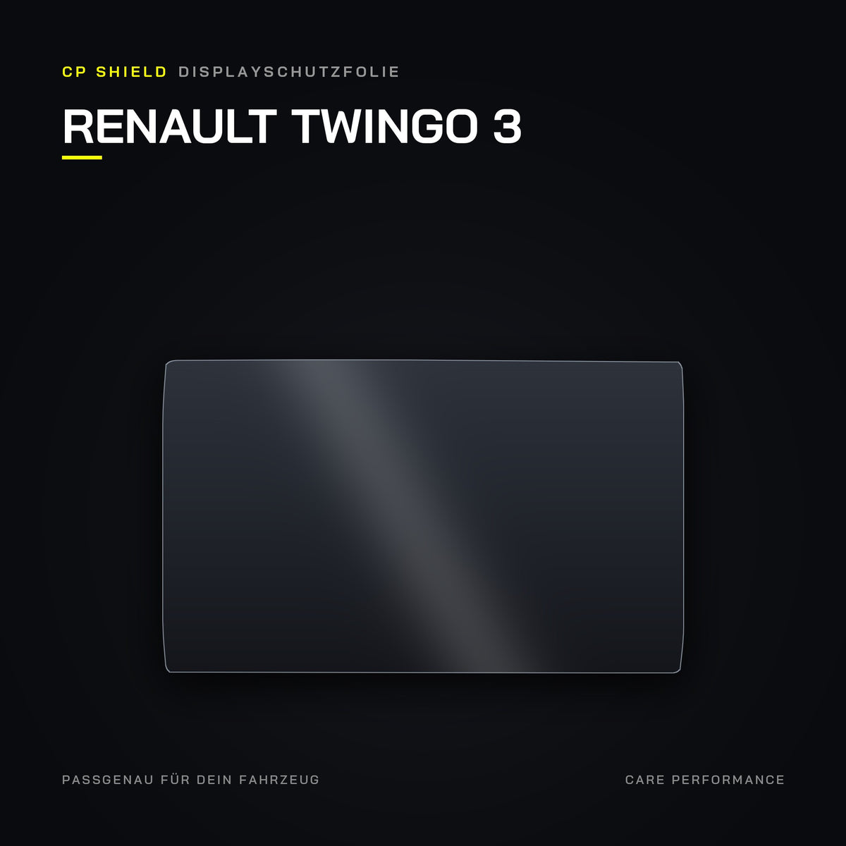 CP Shield Displayschutzfolie Renault Twingo 3