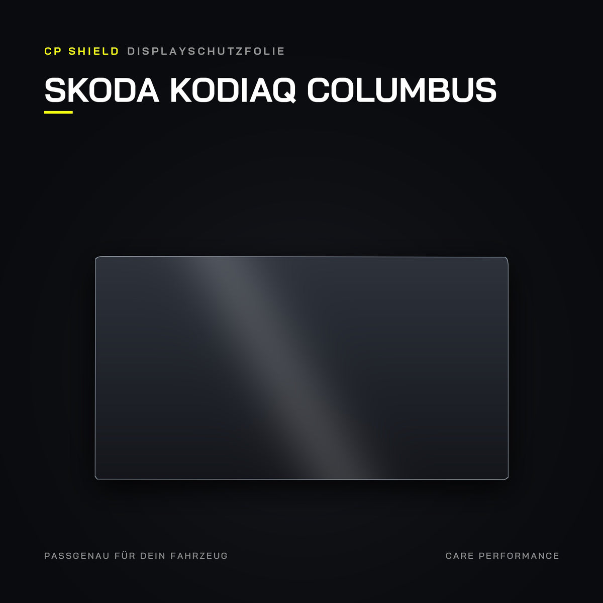 CP Shield Displayschutzfolie Skoda Kodiaq Columbus