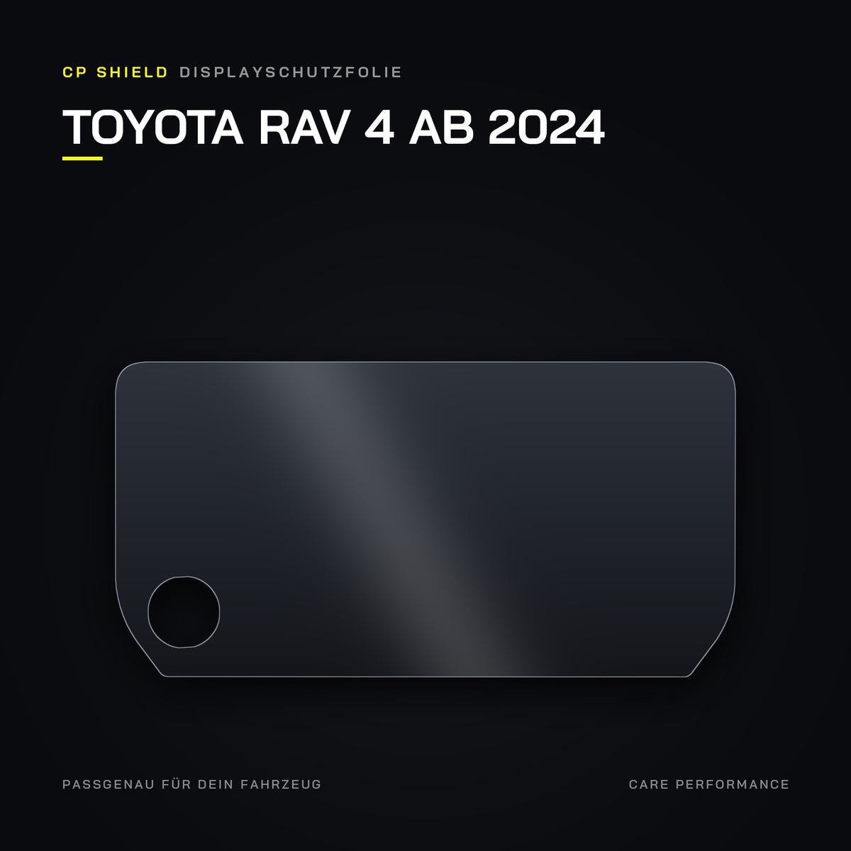 CP Shield Displayschutzfolie Toyota RAV 4 ab 2024
