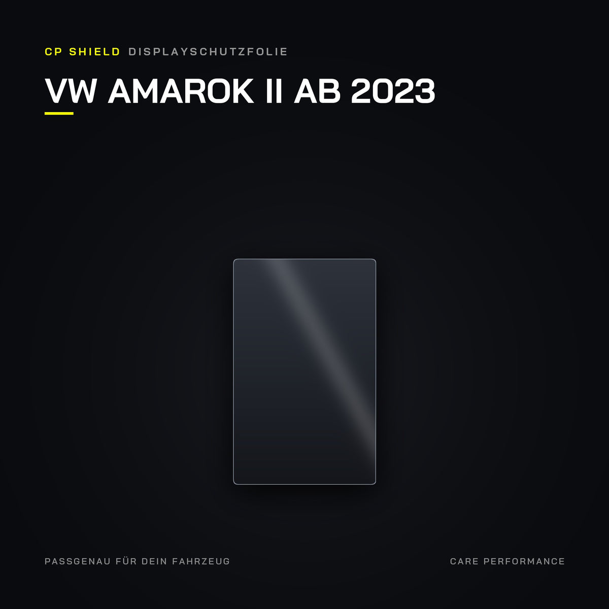 CP Shield Displayschutzfolie VW Amarok II ab 2023