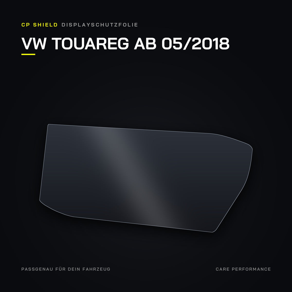 CP Shield Displayschutzfolie VW Touareg ab 05/2018