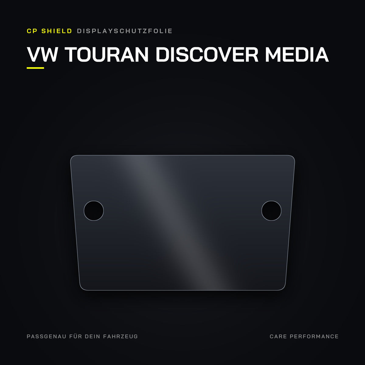 CP Shield Displayschutzfolie VW Touran Discover Media