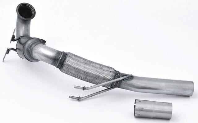 Aulitzky Exhaust ECE Downpipe 3" (76mm) mit Sport-Kat – Skoda Octavia RS 220/230 (5E)