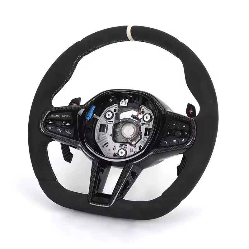 Carbonheld Carbon Alcantara Lenkrad LCI – BMW G-Modelle (nicht M)