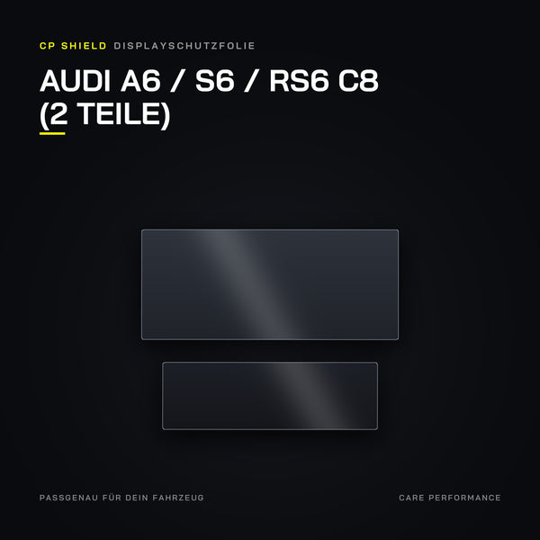 Displayschutzfolie Audi A6 / S6 / RS6 C8 (2 Teile)