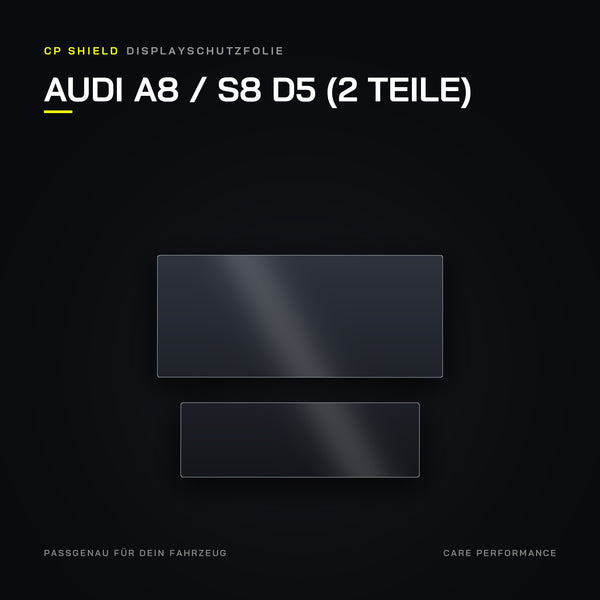 Displayschutzfolie Audi A8 / S8 D5 (2 Teile)