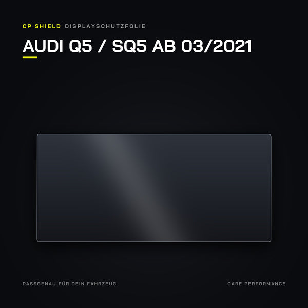Displayschutzfolie Audi Q5 / SQ5 ab 03/2021