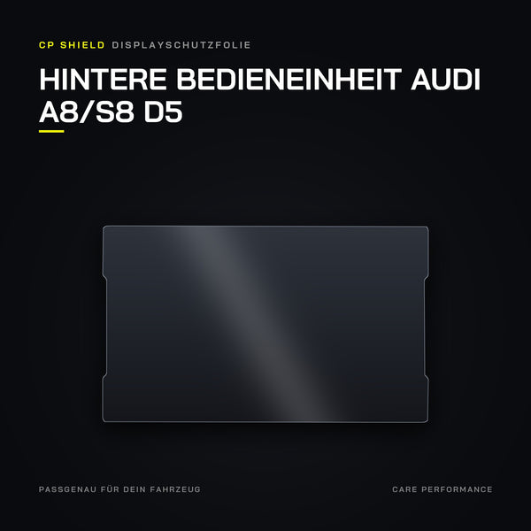 Displayschutzfolie Hintere Bedieneinheit Audi A8/S8 D5