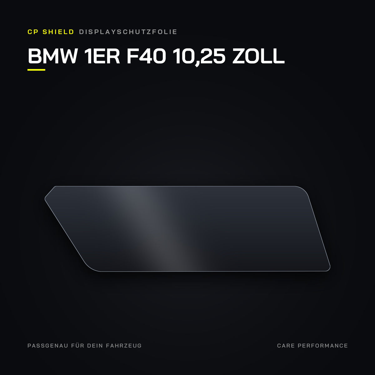 CP Shield Displayschutzfolie BMW 1er F40 10,25 Zoll