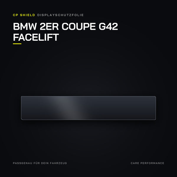 Displayschutzfolie BMW 2er Coupe G42 Facelift