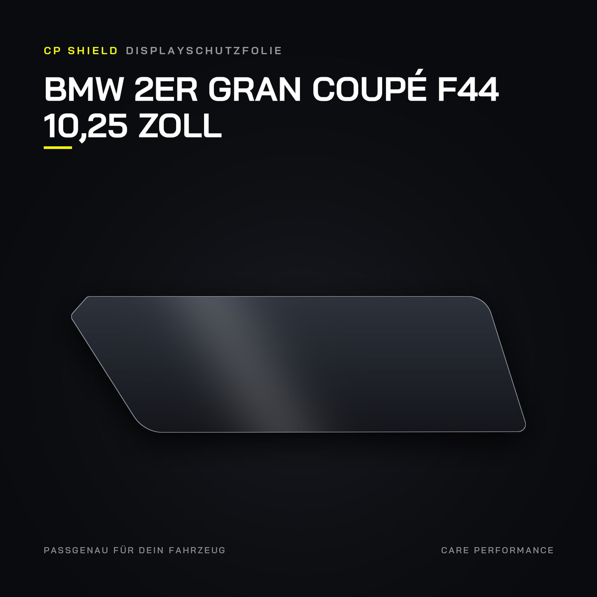 CP Shield Displayschutzfolie BMW 2er Gran Coupé F44 10,25 Zoll