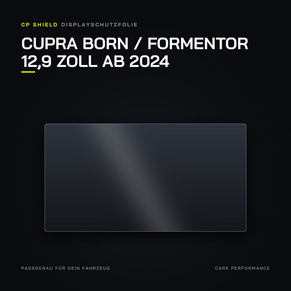Displayschutzfolie Cupra Born / Formentor 12,9 Zoll ab 2024