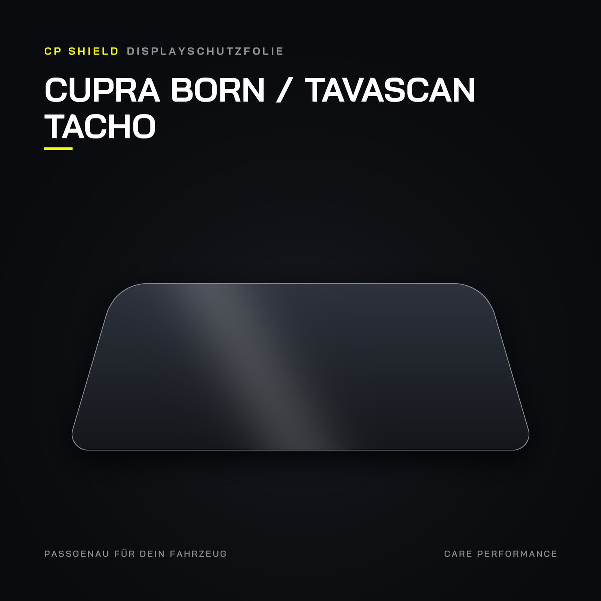 CP Shield Displayschutzfolie Cupra Born / Tavascan Tacho