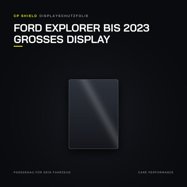 Displayschutzfolie Ford Explorer bis 2023 großes Display