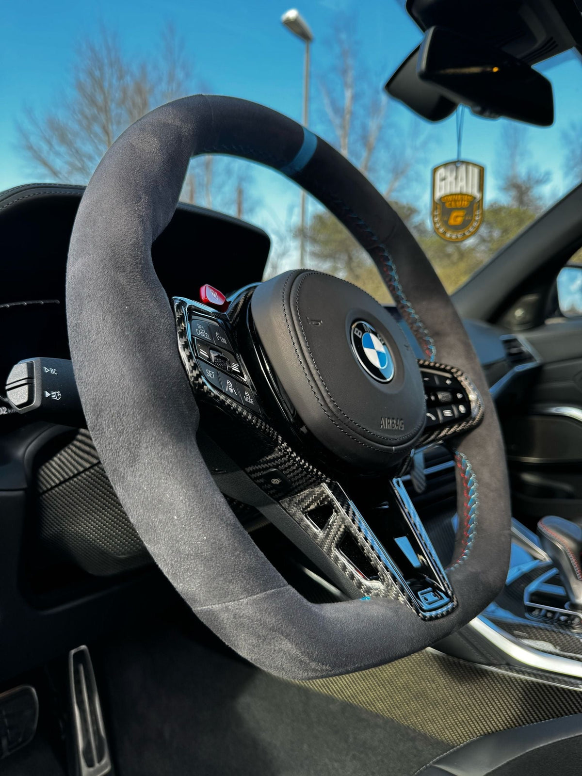 Carbonheld Carbon Alcantara Lenkrad LCI – BMW M2 (G87) / M3 (G80/G81) / M4 (G82)
