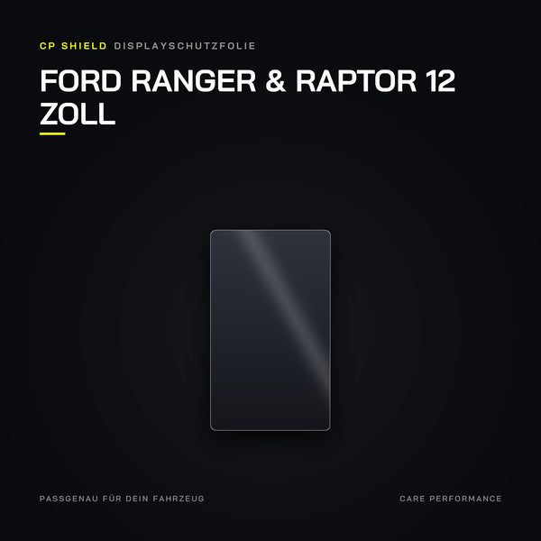 Displayschutzfolie Ford Ranger & Raptor 12 Zoll