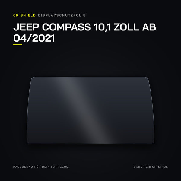 Displayschutzfolie Jeep Compass 10,1 Zoll ab 04/2021