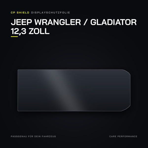 Displayschutzfolie Jeep Wrangler / Gladiator 12,3 Zoll