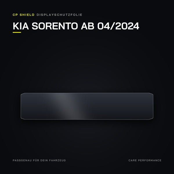 Displayschutzfolie KIA Sorento ab 04/2024