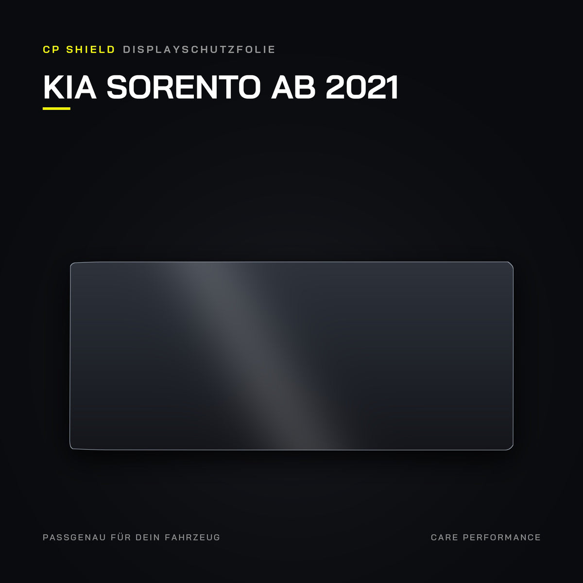CP Shield Displayschutzfolie KIA Sorento ab 2021