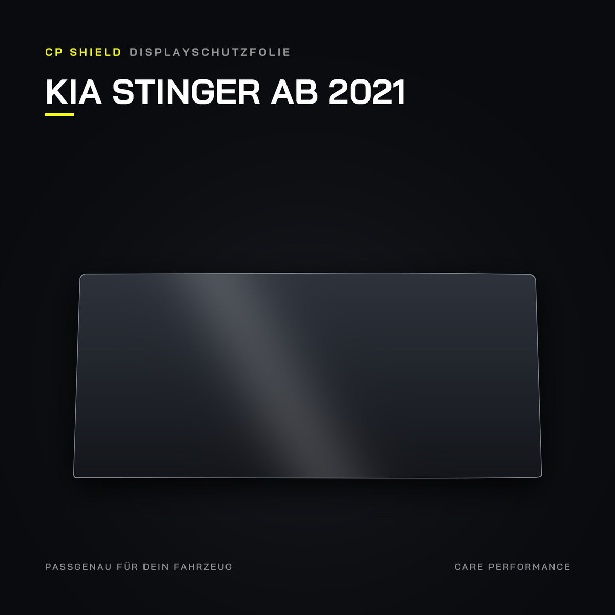 CP Shield Displayschutzfolie KIA Stinger ab 2021