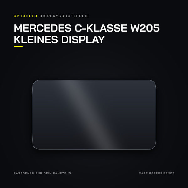Displayschutzfolie Mercedes C-Klasse W205 kleines Display