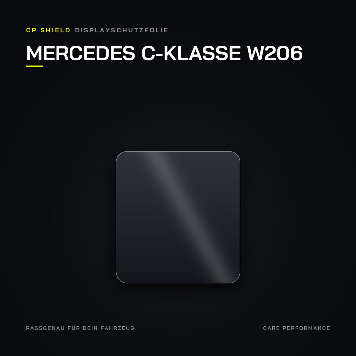 CP Shield Displayschutzfolie Mercedes C-Klasse W206