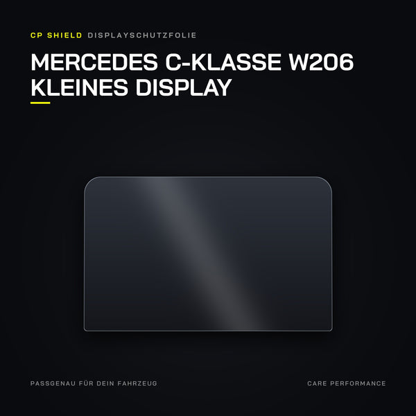 Displayschutzfolie Mercedes C-Klasse W206 kleines Display