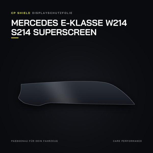 Displayschutzfolie Mercedes E-Klasse W214 S214 Superscreen