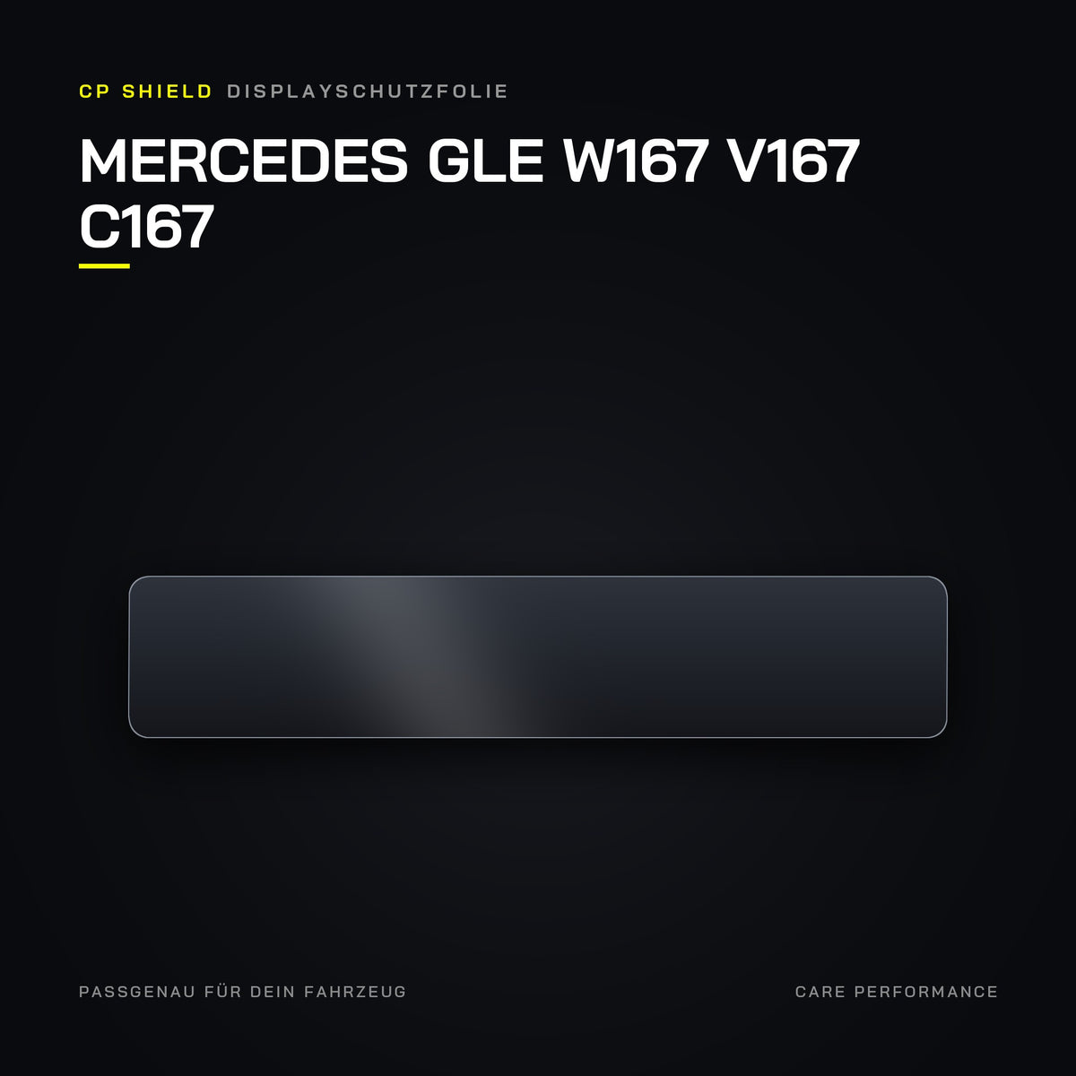 CP Shield Displayschutzfolie Mercedes GLE W167 V167 C167