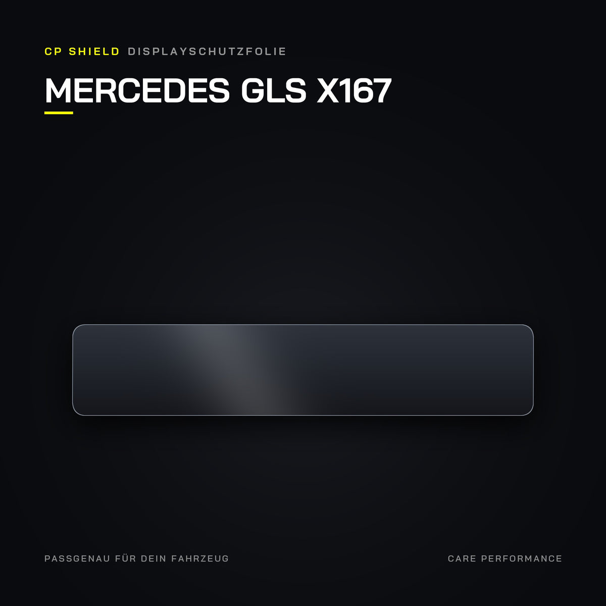 CP Shield Displayschutzfolie Mercedes GLS X167