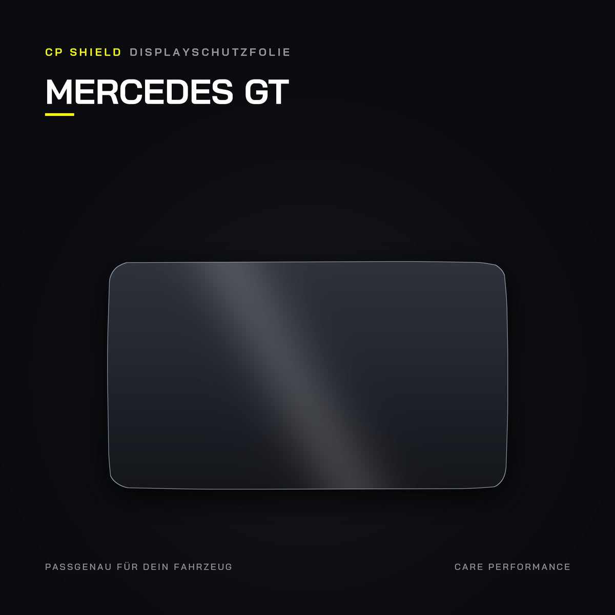 CP Shield Displayschutzfolie Mercedes GT