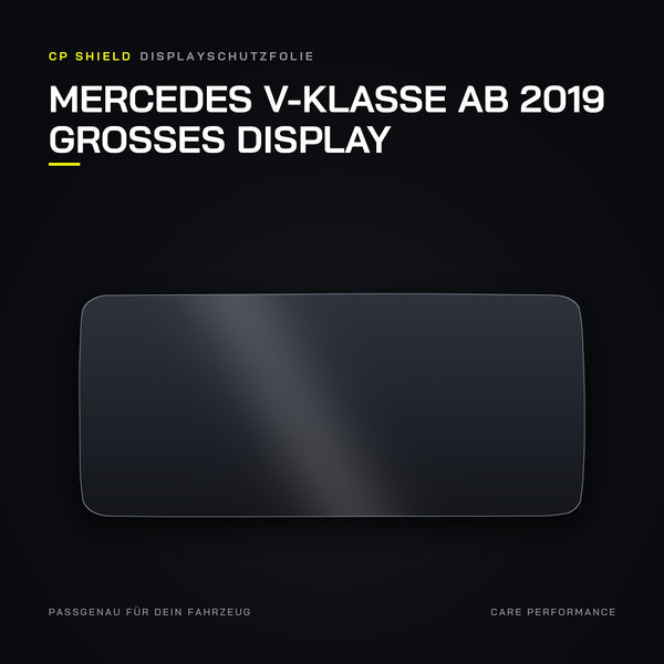 Displayschutzfolie Mercedes V-Klasse ab 2019 großes Display
