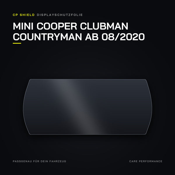 Displayschutzfolie Mini Cooper Clubman Countryman ab 08/2020