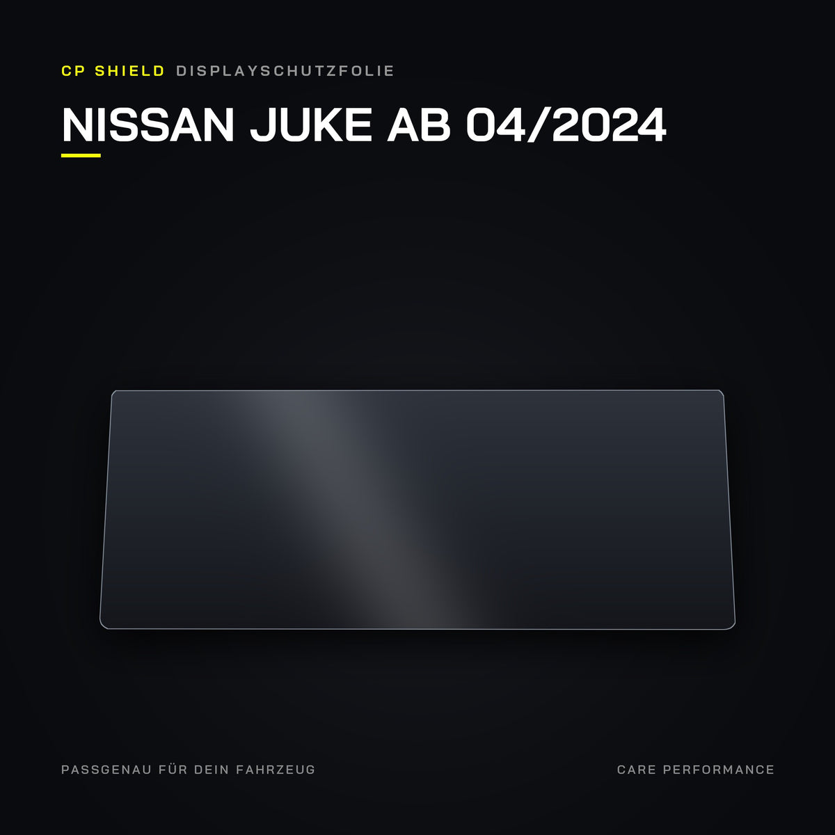CP Shield Displayschutzfolie Nissan Juke ab 04/2024