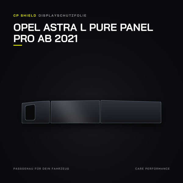 Displayschutzfolie Opel Astra L Pure Panel Pro ab 2021