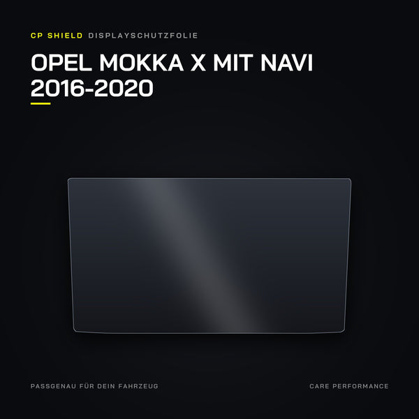 Displayschutzfolie Opel Mokka X mit Navi 2016-2020